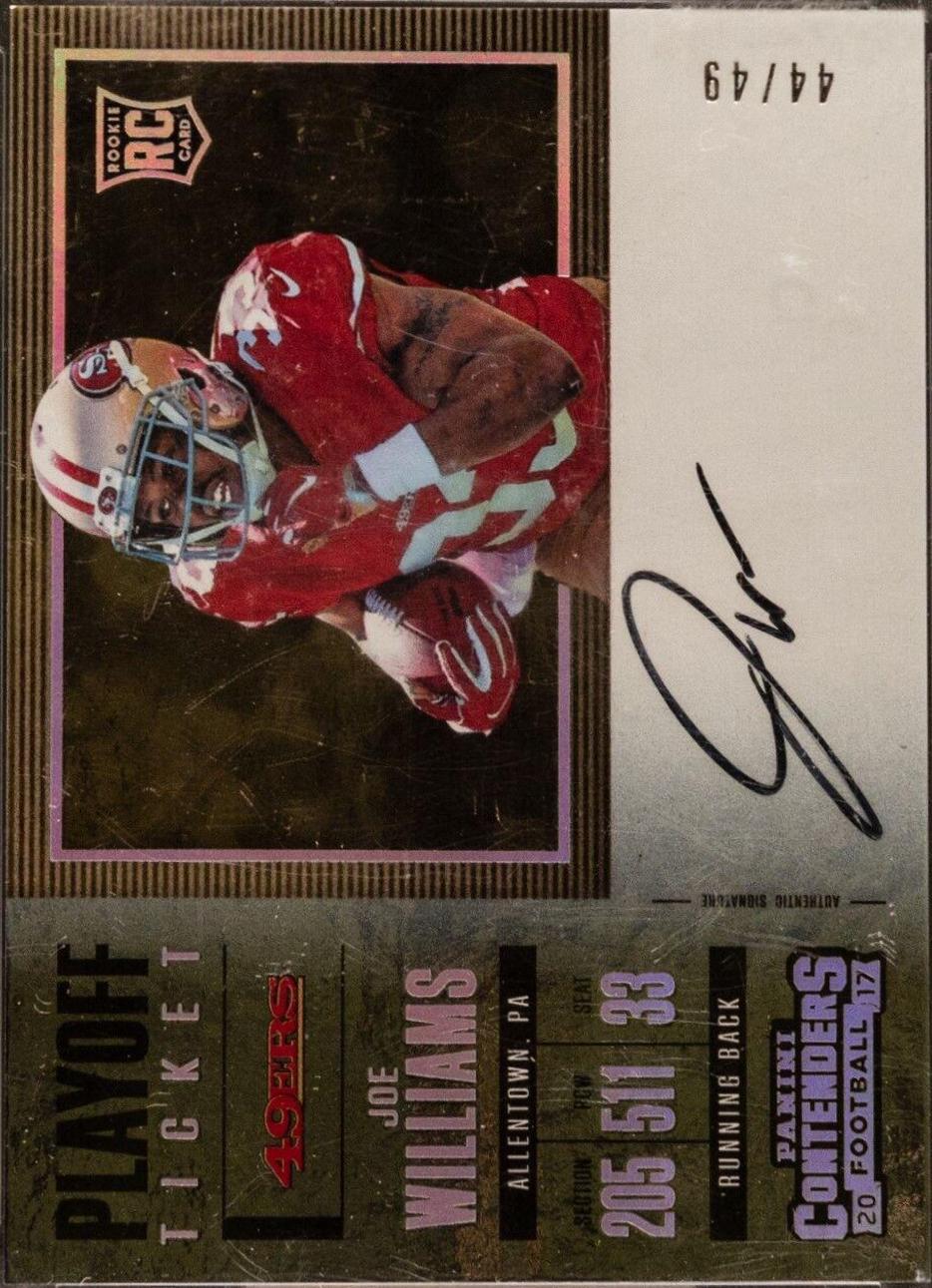 Joe Williams [Autograph Playoff Ticket] #362