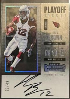 John Brown [Autograph Playoff Ticket] #392