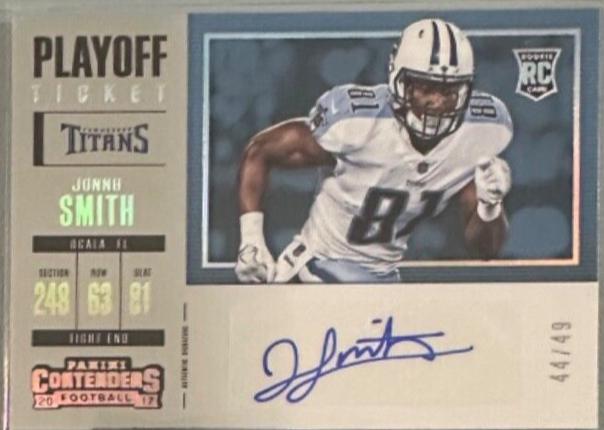 Jonnu Smith [Autograph Playoff Ticket] #280