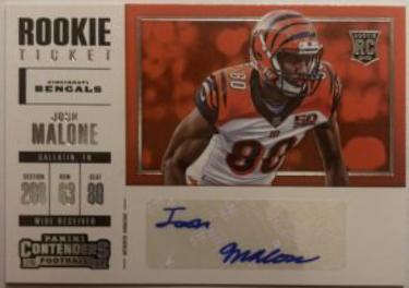 Josh Malone [Autograph Championship Ticket] #269
