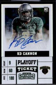 KD Cannon [Autograph Playoff Ticket] #209