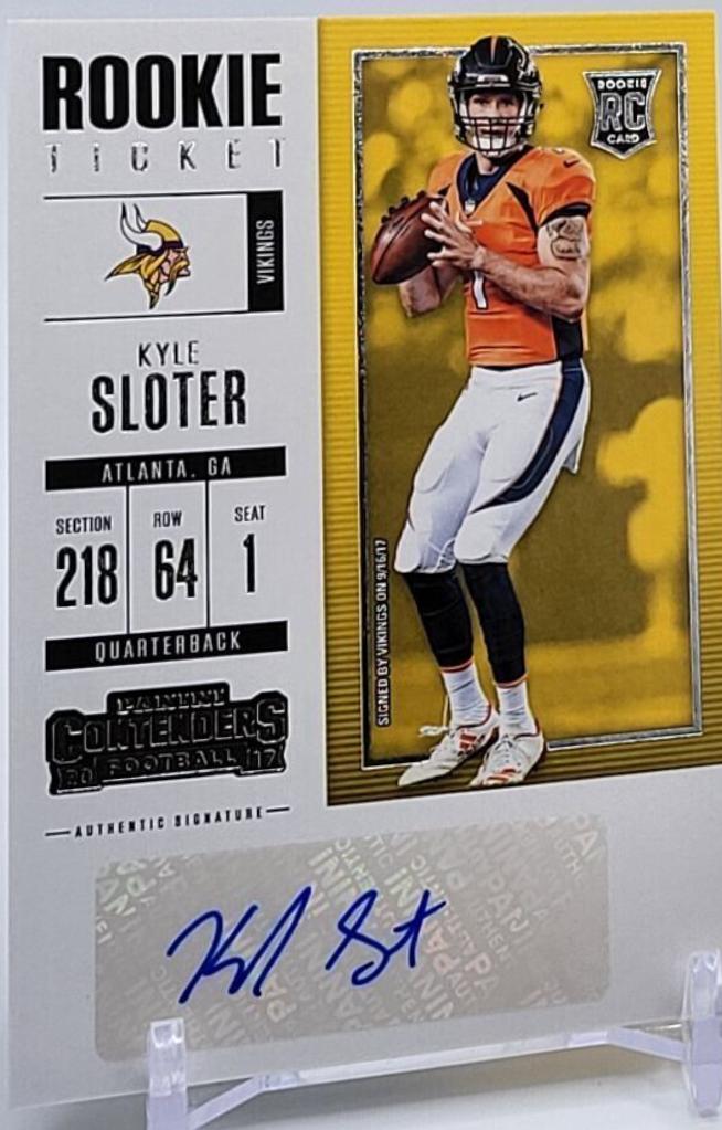 Kyle Sloter [Autograph Championship Ticket] #234