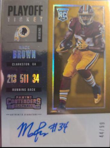 Mack Brown [Autograph Playoff Ticket] #299