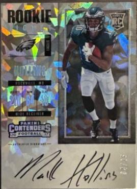 Mack Hollins [Autograph Cracked Ice] #340