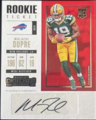 Malachi Dupre [Autograph Championship Ticket] #130