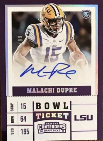 Malachi Dupre [Autograph Championship Ticket] #266