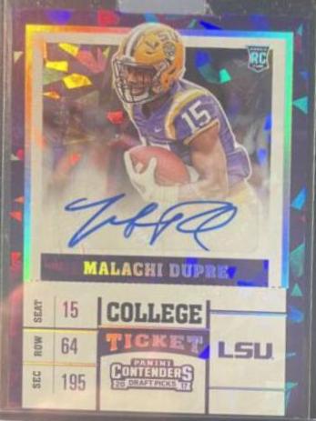 Malachi Dupre [Autograph Cracked Ice] #266