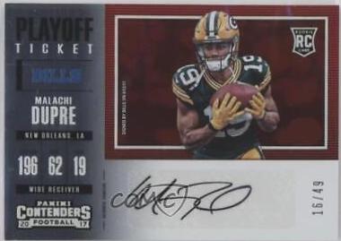 Malachi Dupre [Autograph Playoff Ticket] #266