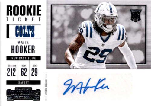 Malik Hooker [Autograph Championship Ticket] #261