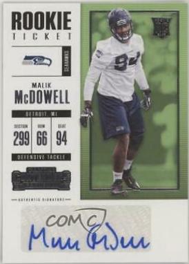 Malik McDowell [Autograph] #140