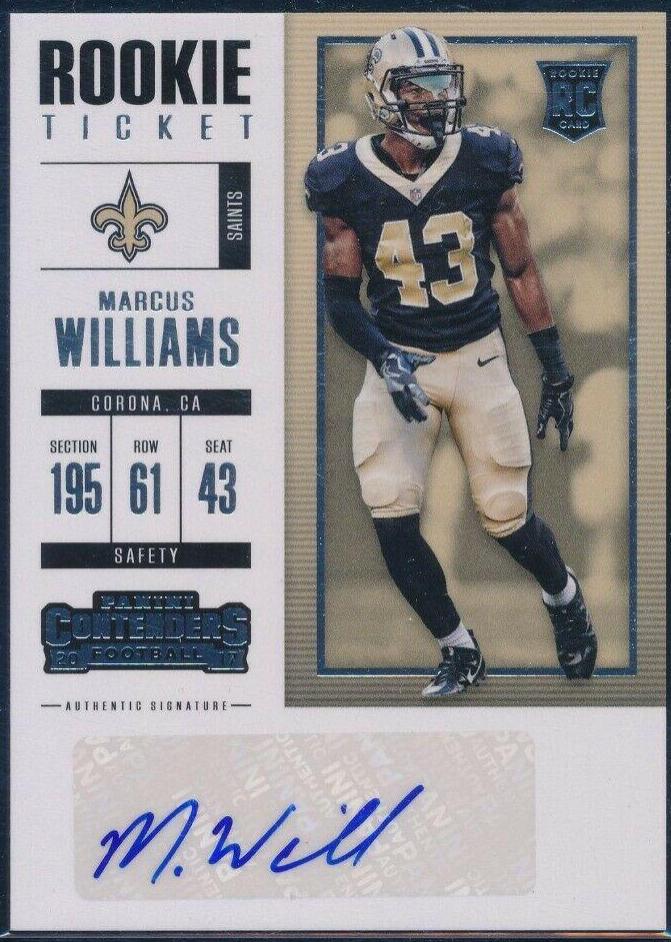Marcus Williams [Autograph] #196