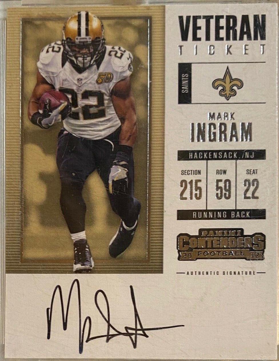 Mark Ingram [Autograph] #383