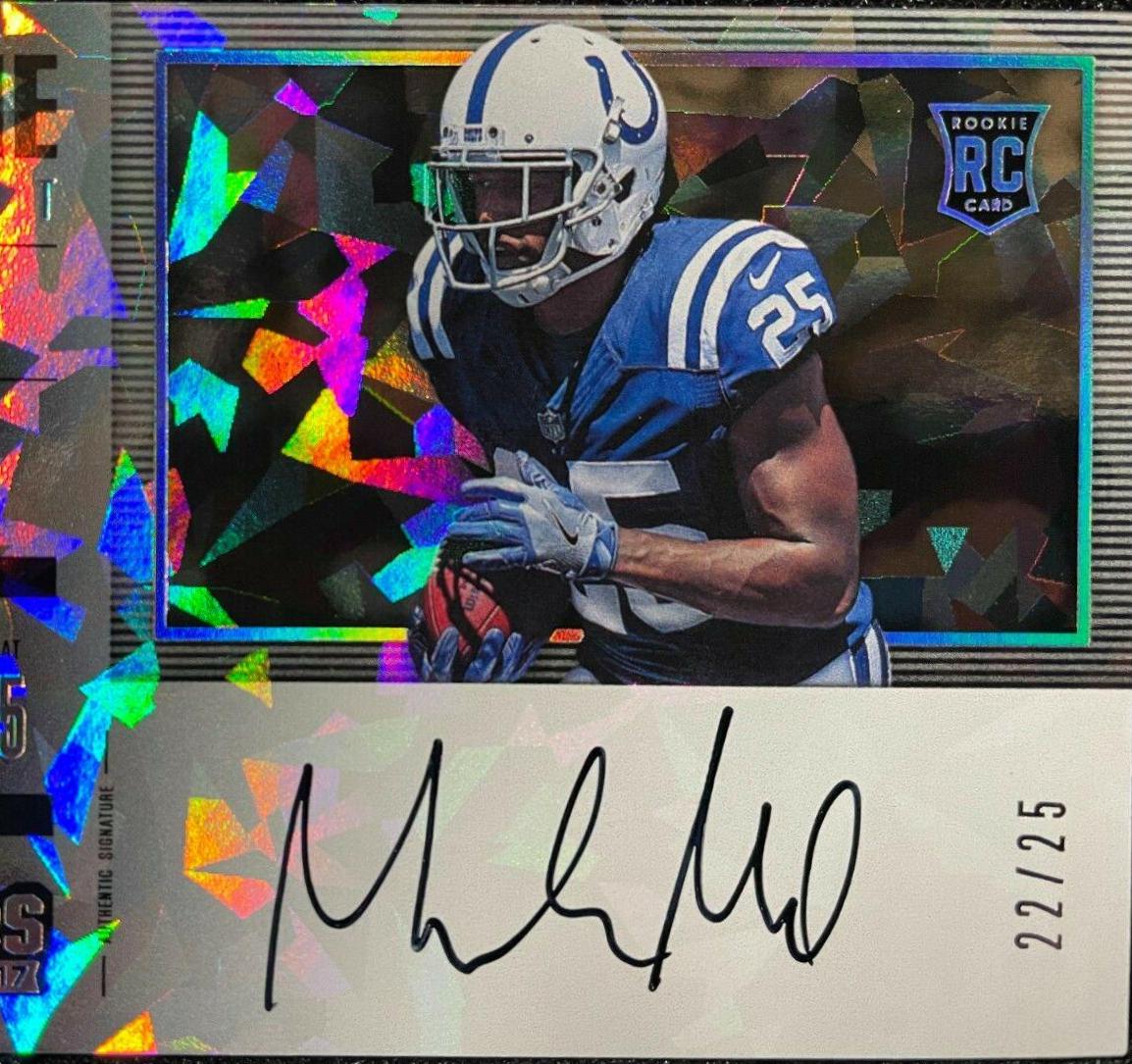 Marlon Mack [Autograph Cracked Ice] #354
