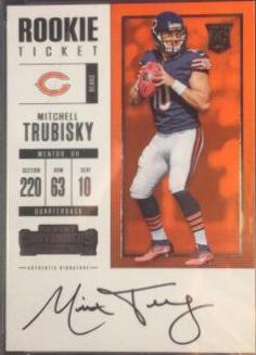Mitchell Trubisky [Autograph] #301