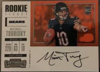 Mitchell Trubisky [Autograph] #341