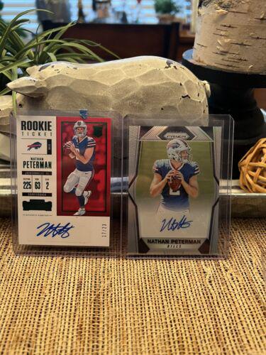 Nathan Peterman [Autograph Championship Ticket] #308