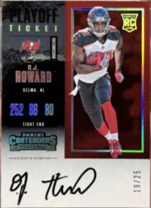 O.J. Howard [Autograph Playoff Ticket] #323
