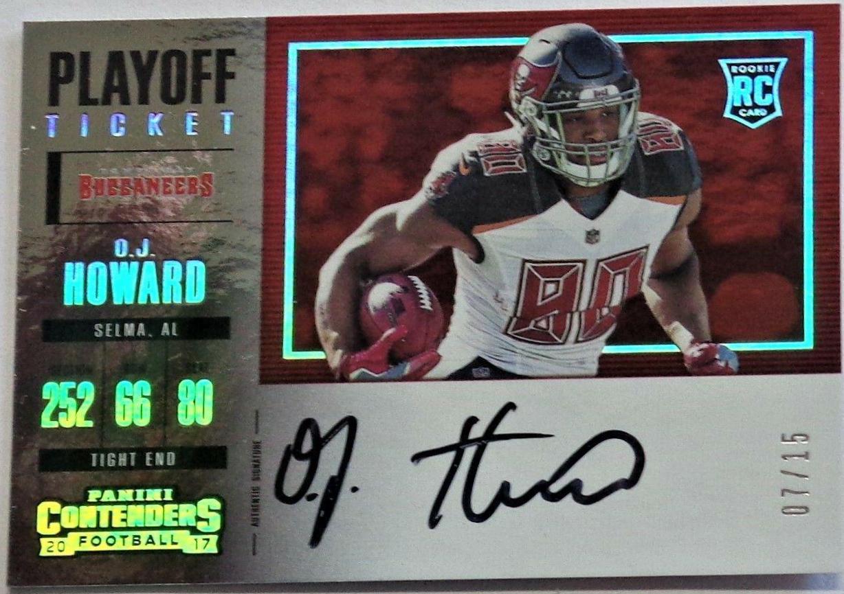 O.J. Howard [Autograph Playoff Ticket] #363