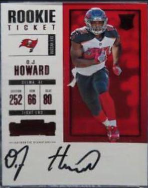 O.J. Howard [Autograph Red Zone] #323