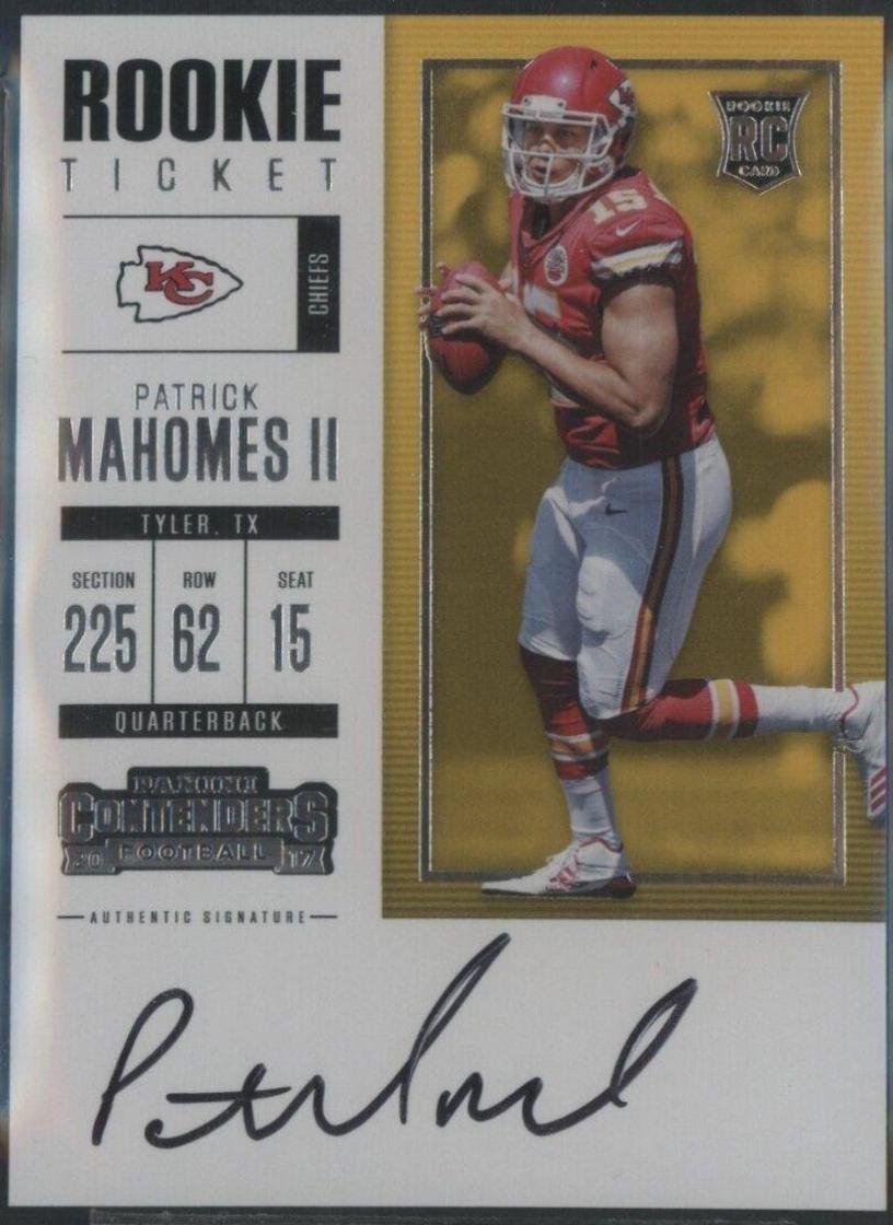 Patrick Mahomes II [Autograph Championship Ticket] #303