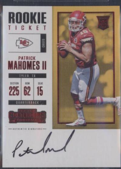 Patrick Mahomes II [Autograph Red Zone] #303
