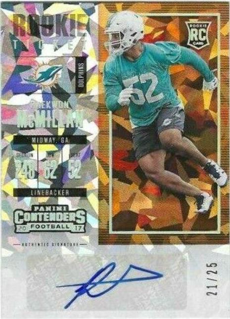 Raekwon McMillan [Autograph Cracked Ice] #145
