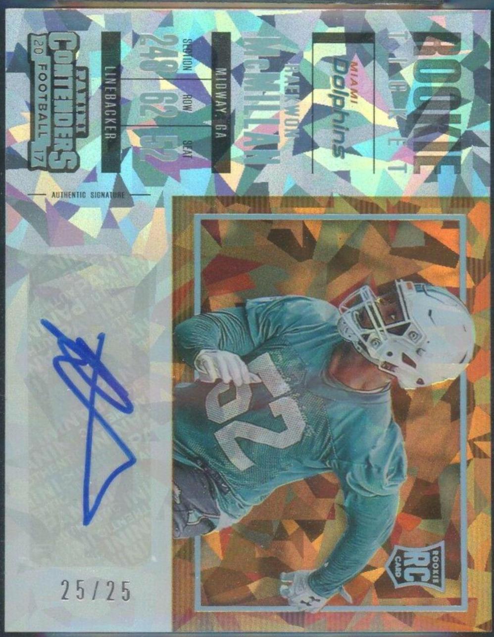 Raekwon McMillan [Autograph Cracked Ice] #270
