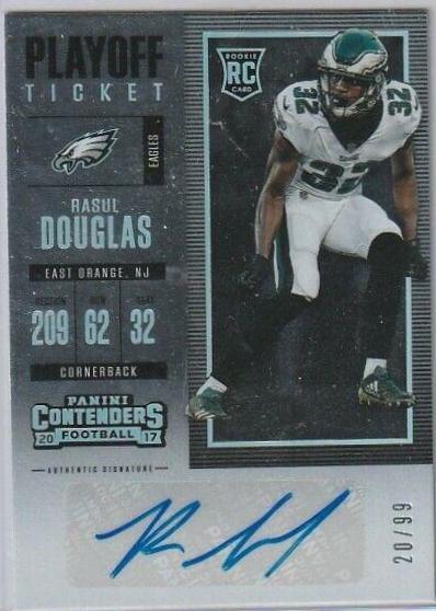 Rasul Douglas [Autograph Playoff Ticket] #166