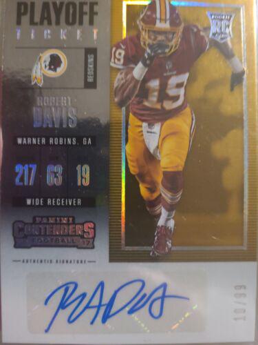 Robert Davis [Autograph Playoff Ticket] #141
