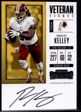 Robert Kelley [Autograph Championship Ticket] #384