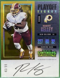 Robert Kelley [Autograph Playoff Ticket] #384