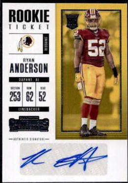 Ryan Anderson [Autograph Championship Ticket] #224