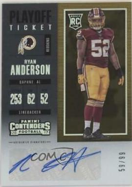 Ryan Anderson [Autograph Playoff Ticket] #224