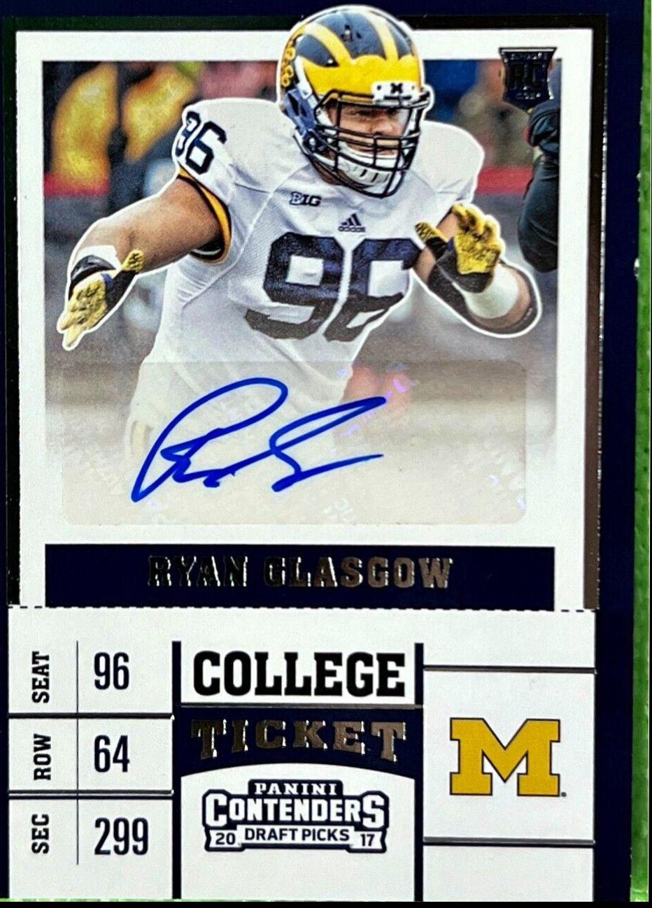 Ryan Glasgow [Autograph Championship Ticket] #201