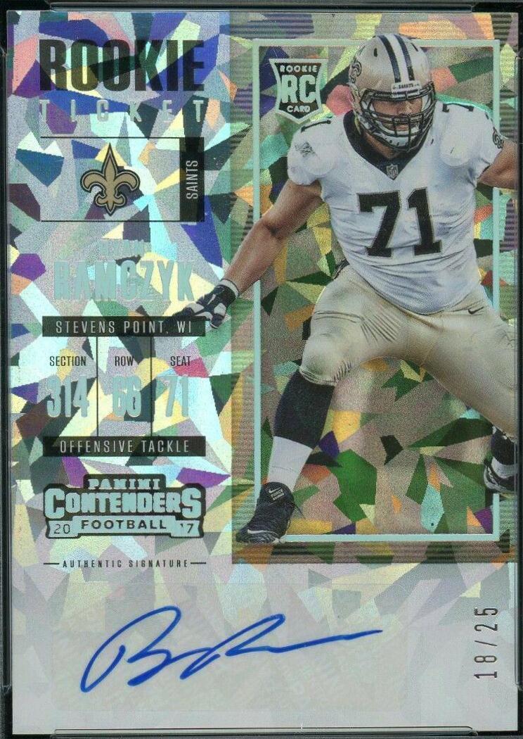 Ryan Ramczyk [Autograph Cracked Ice] #207