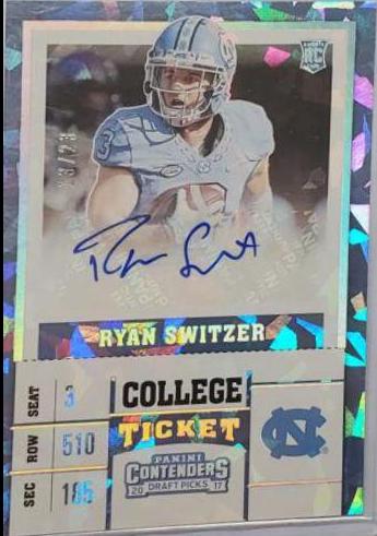 Ryan Switzer [Autograph Cracked Ice] #112