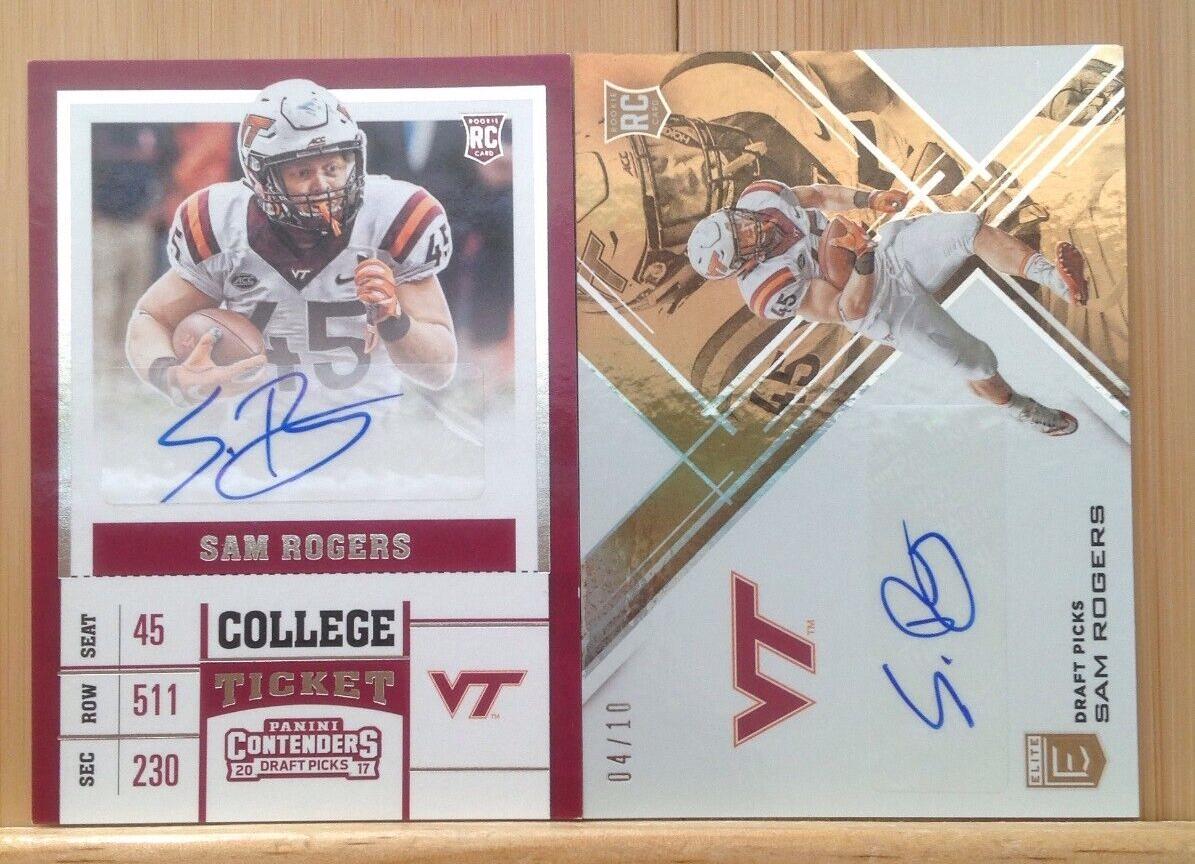 Sam Rogers [Autograph Championship Ticket] #216