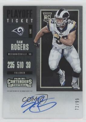 Sam Rogers [Autograph Playoff Ticket] #216
