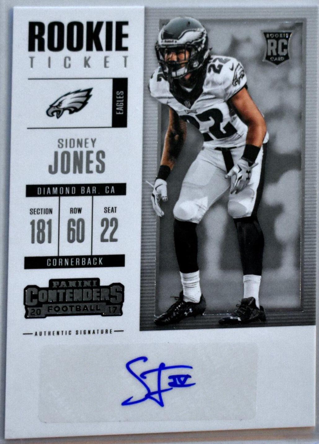 Sidney Jones [Autograph Championship Ticket] #115