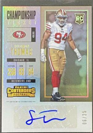 Solomon Thomas [Autograph Championship Ticket] #116