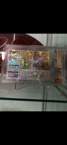 T.J. Watt [Autograph Cracked Ice] #251
