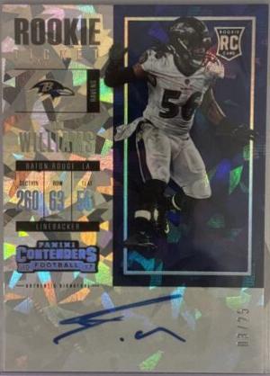 Tim Williams [Autograph Cracked Ice] #150