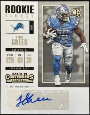 Tion Green [Autograph Championship Ticket] #247