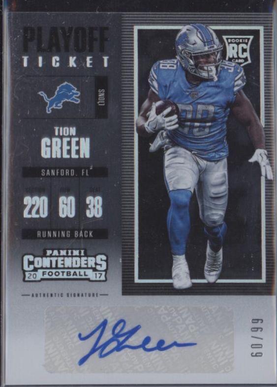 Tion Green [Autograph Playoff Ticket] #247