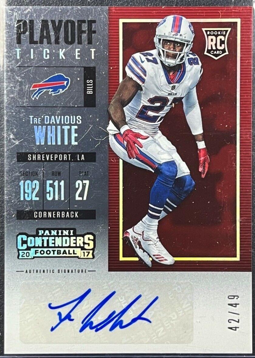 Tre'Davious White [Autograph Playoff Ticket] #129