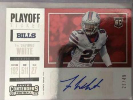 Tre'Davious White [Autograph Playoff Ticket] #265