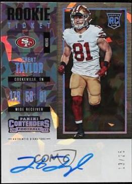 Trent Taylor [Autograph Cracked Ice] #199