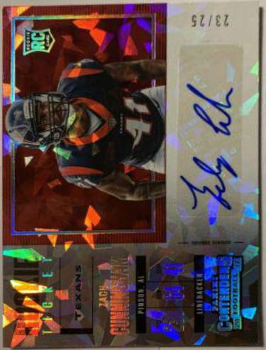 Zach Cunningham [Autograph Cracked Ice] #271