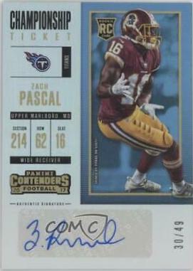 Zach Pascal [Autograph Championship Ticket] #237