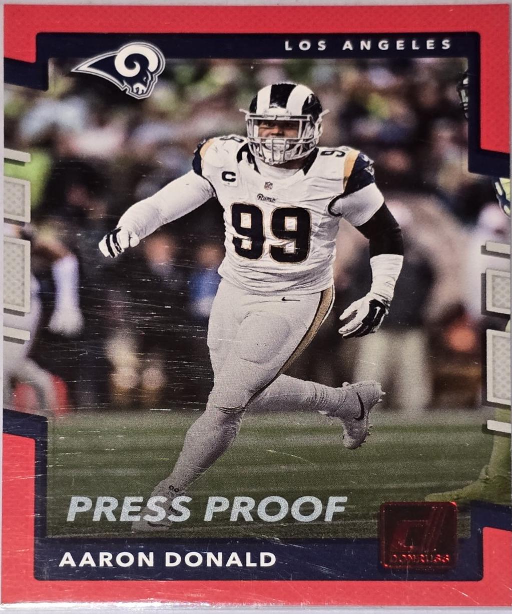 Aaron Donald [Red Press Proof] #70